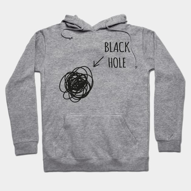 Black hole hoodie clearance